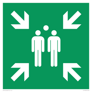 E007 safe condition evacuation assembly point